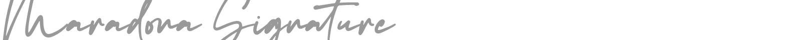 Maradona Signature font preview